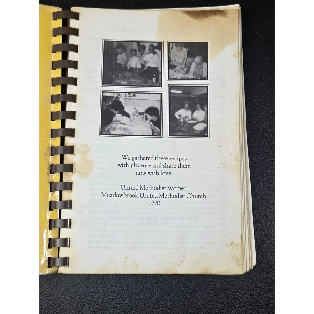 Meadowbrook United Methodist‎ Church Cookbook North Carolina ? 1990